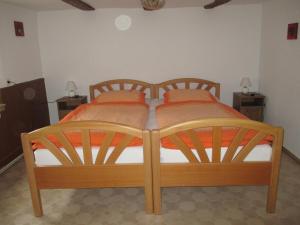 Postel nebo postele na pokoji v ubytování Alsfelder Apartment