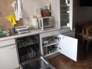 Η κουζίνα ή μικρή κουζίνα στο Alsfelder Apartment +20 φωτογραφίες