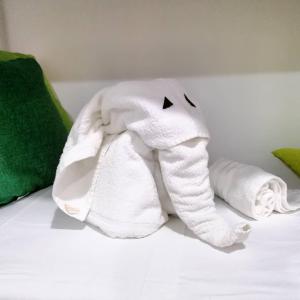 Postel nebo postele na pokoji v ubytování Nicuzza