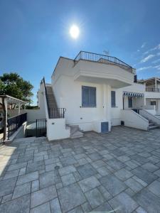 En balkon eller terrasse på Le Stelle