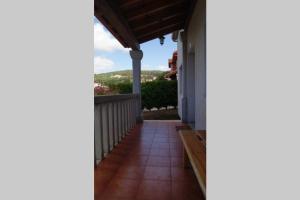 A balcony or terrace at As Campanillas