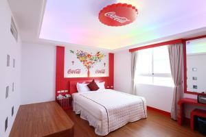 Uma cama ou camas num quarto em Edinburgh 16 Inn
