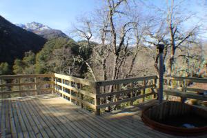 Paesaggio naturale nelle vicinanze dello chalet