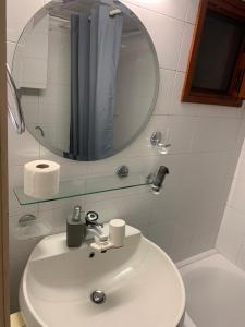 Koupelna v ubytování Villa KATHERINA G
