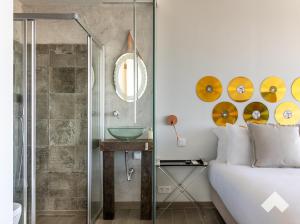 Koupelna v ubytování Edifício Algarve + 32 fotografií