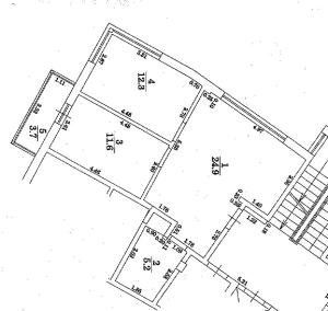 The floor plan of Liepas nams