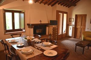 Χώρος καθιστικού στο Casa Lattuada
