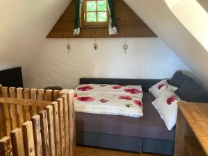 Llit o llits en una habitació de Gastkeusche Höss