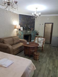 Ruang duduk di Borjomi Classic Hotel