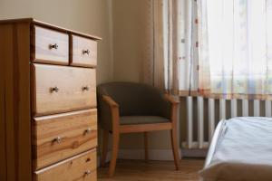 Postel nebo postele na pokoji v ubytování Guesthouse Jakob Lenz
