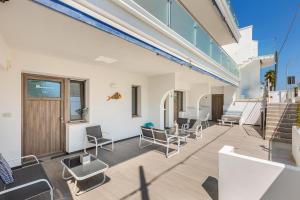 Balkón nebo terasa v ubytování Maresidence - il Residence sul mare a Torre Pali