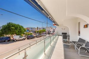 Balkón nebo terasa v ubytování Maresidence - il Residence sul mare a Torre Pali