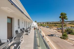 Balkón nebo terasa v ubytování Maresidence - il Residence sul mare a Torre Pali