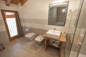 Koupelna v ubytování B&B da Sabry e Gian