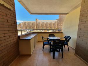Ein Balkon oder eine Terrasse in der Unterkunft Costa Caribe II Nº 1028