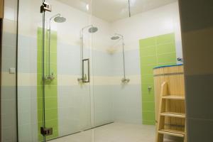 Koupelna v ubytování Penzion s wellness Uherské Hradiště