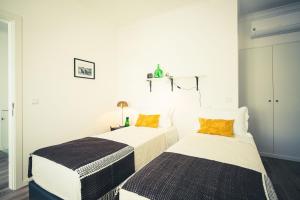 Postel nebo postele na pokoji v ubytování A Casa da Cerca