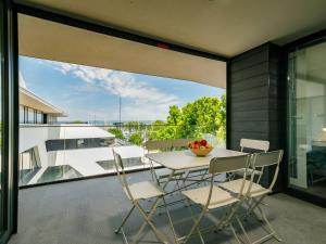 Balkón nebo terasa v ubytování Apartment Fűzfő by Interhome