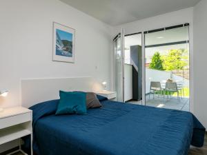 Posteľ alebo postele v izbe v ubytovaní Apartment Földvár by Interhome
