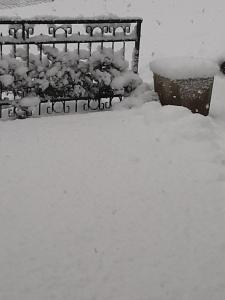 La Maison de Joanna 2 during the winter