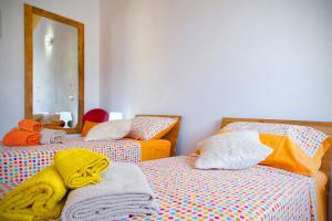Postel nebo postele na pokoji v ubytování Holiday Room Sa Tebia