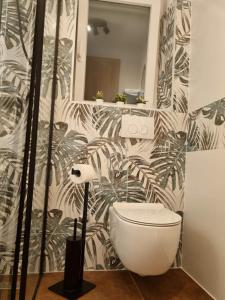 Koupelna v ubytování Apartman Ivano Cres