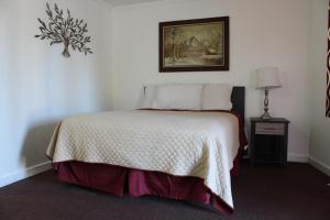 Postel nebo postele na pokoji v ubytování Chalet Motel