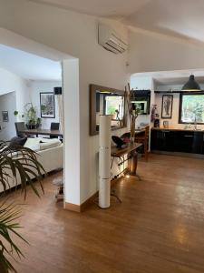 TV/trung tâm giải trí tại Villa Griseor +19 ảnh