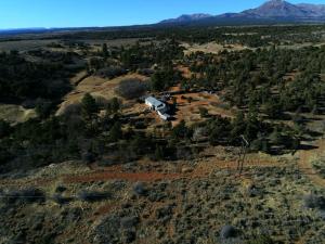 an aerial view of a house on a hill at Indian Canyon Ranch in Verdure