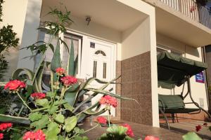 Balkón nebo terasa v ubytování Konačište Kovačević