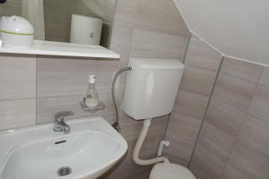 Koupelna v ubytování Kovačević apartman