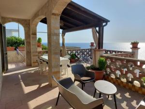 A balcony or terrace at Salvia