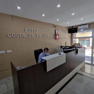 The lobby or reception area at Costa De La Luz