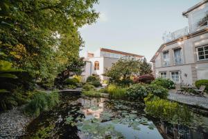 Ogród w obiekcie Garten-Hotel Ochensberger