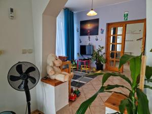 TV a/nebo společenská místnost v ubytování Balaton Holiday