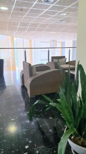 Posezení v ubytování Hotel Lluna