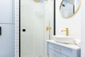 Kúpeľňa v ubytovaní Apartments Warsaw Pawia by Noclegi Renters