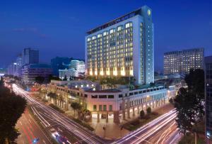 新加坡景观或在酒店看到的城市景观