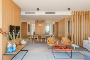 Posezení v ubytování G Beyond Residences & Villas, Yalıkavak, Bodrum