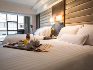 Letto o letti in una camera di Swissotel Lima
