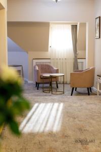 Posezení v ubytování Moviliţa Residence