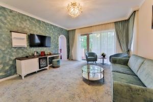 TV a/nebo společenská místnost v ubytování Moviliţa Residence