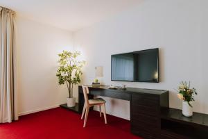 TV a/nebo společenská místnost v ubytování Hotel Terme Sveti Martin