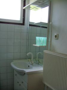 Kúpeľňa v ubytovaní Pension Weiss