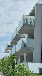 Balkón alebo terasa v ubytovaní Apartament Mare , Rewal ulica Szczecińska 21 Apartament nr 3