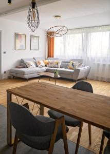 Ruang duduk di Modern Apart w Centrum