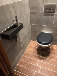 Koupelna v ubytování Hotel Pieter de Coninck