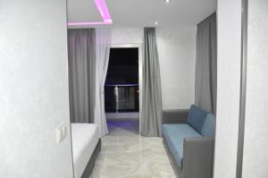 Posezení v ubytování Hôtel laluna bay