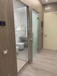Koupelna v ubytování Hotel Tre Ville