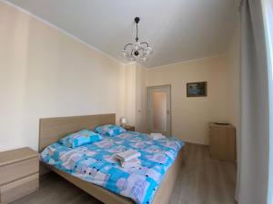 Postel nebo postele na pokoji v ubytování APARTMENT AZIMUTH